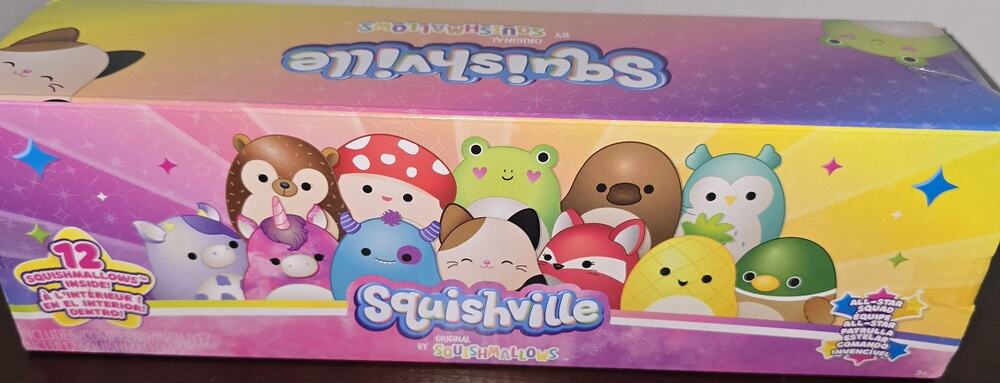 12 Stuffed Squishmallow Set squishville original by squishmallows